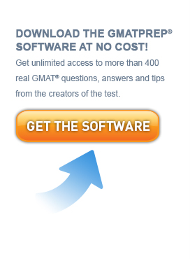 Download the GMATPrep Software at no cost! Get unlimited access to more than 400 real GMAT® questions, answers and tips from the creators of the test. GET THE SOFTWARE